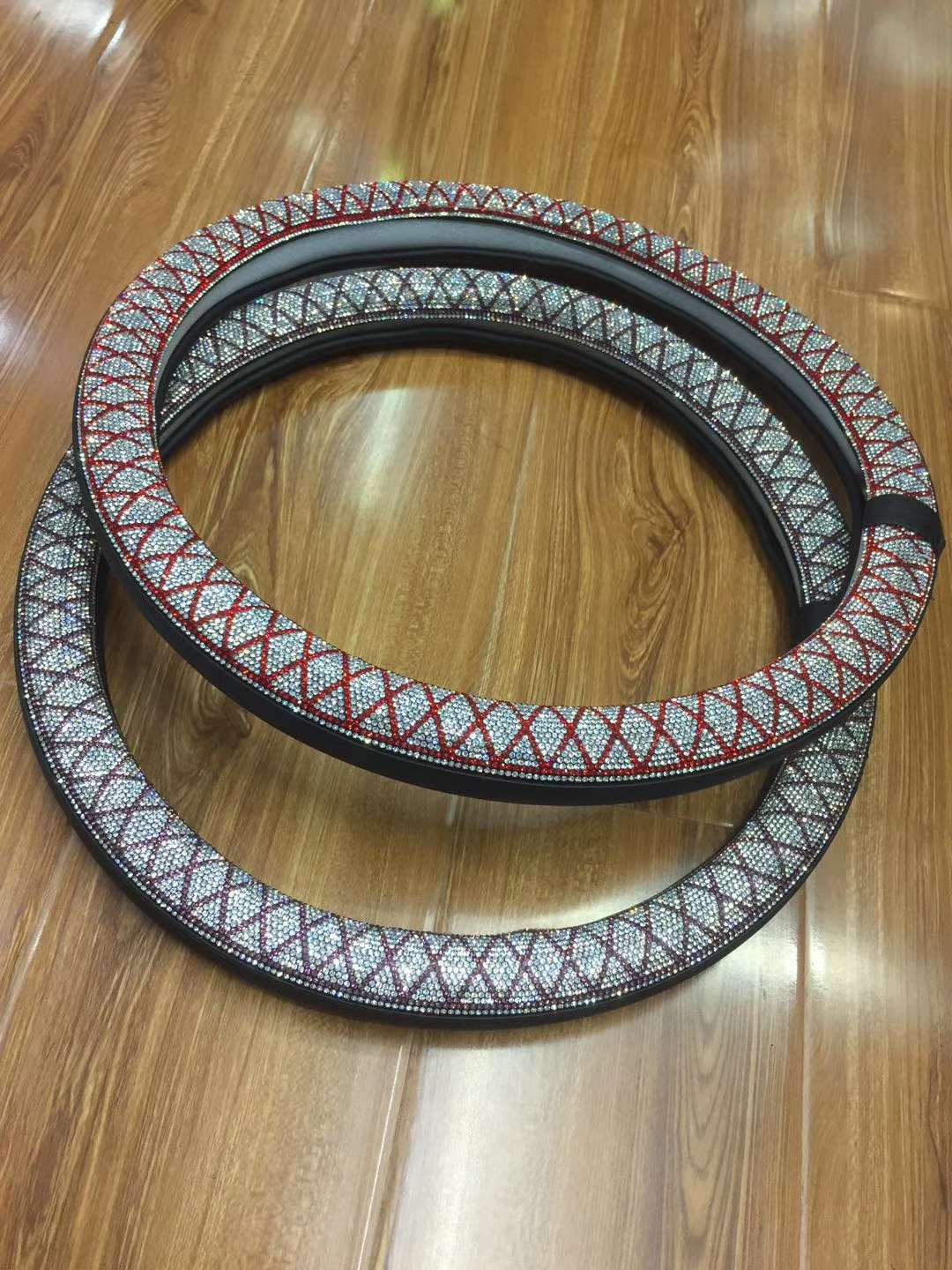 方向盘装饰 腰带 皮带装饰 长条水钻玻璃详情图10