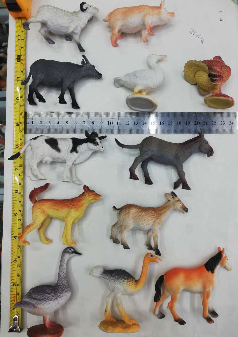 12 YL-020 plastic farm animal models are simulated thumbnail