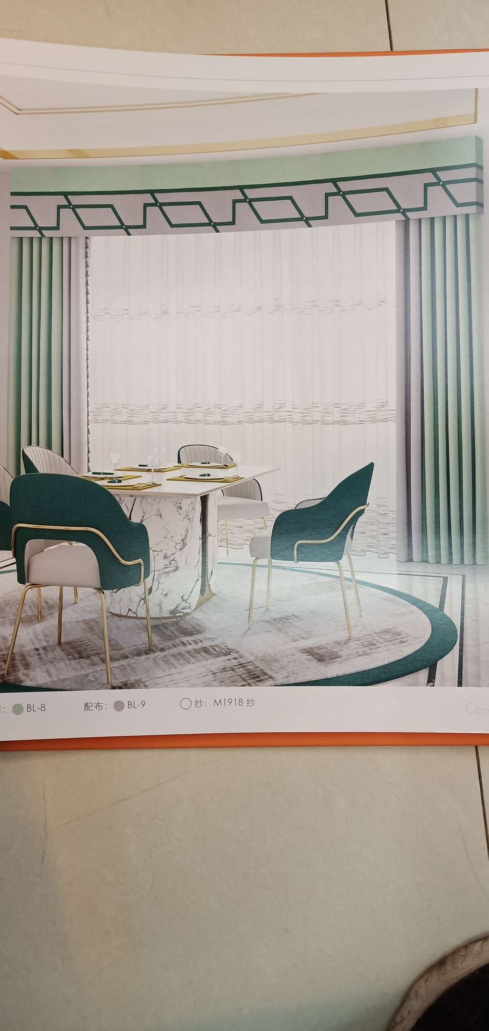 1300 grams of fully blackout linen curtain fabric Application Scenario
