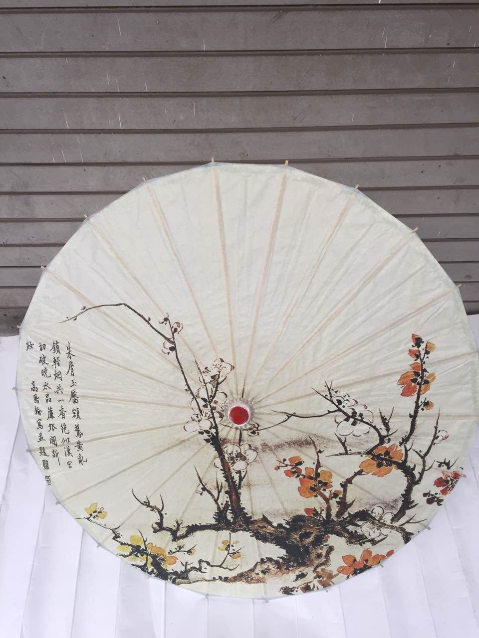 Flower paper umbrella Hanfu ancient craft umbrella dance umbrella Restaurant ceiling decoration umbrella prop umbrella thumbnail