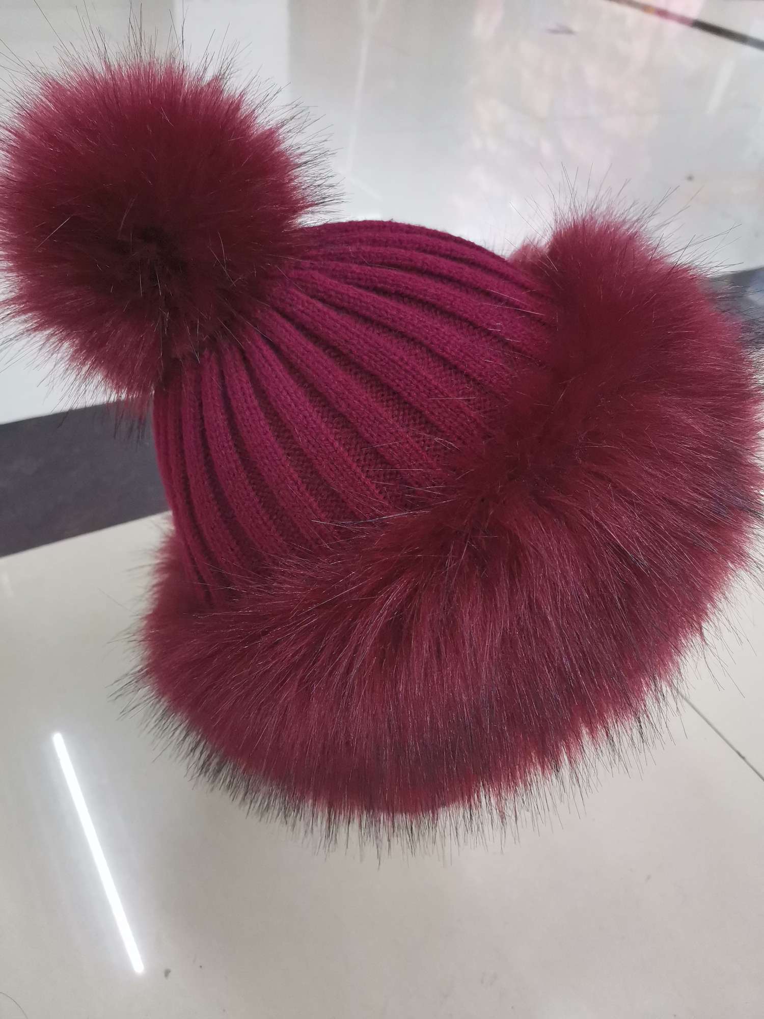 Princess hat knitted cap