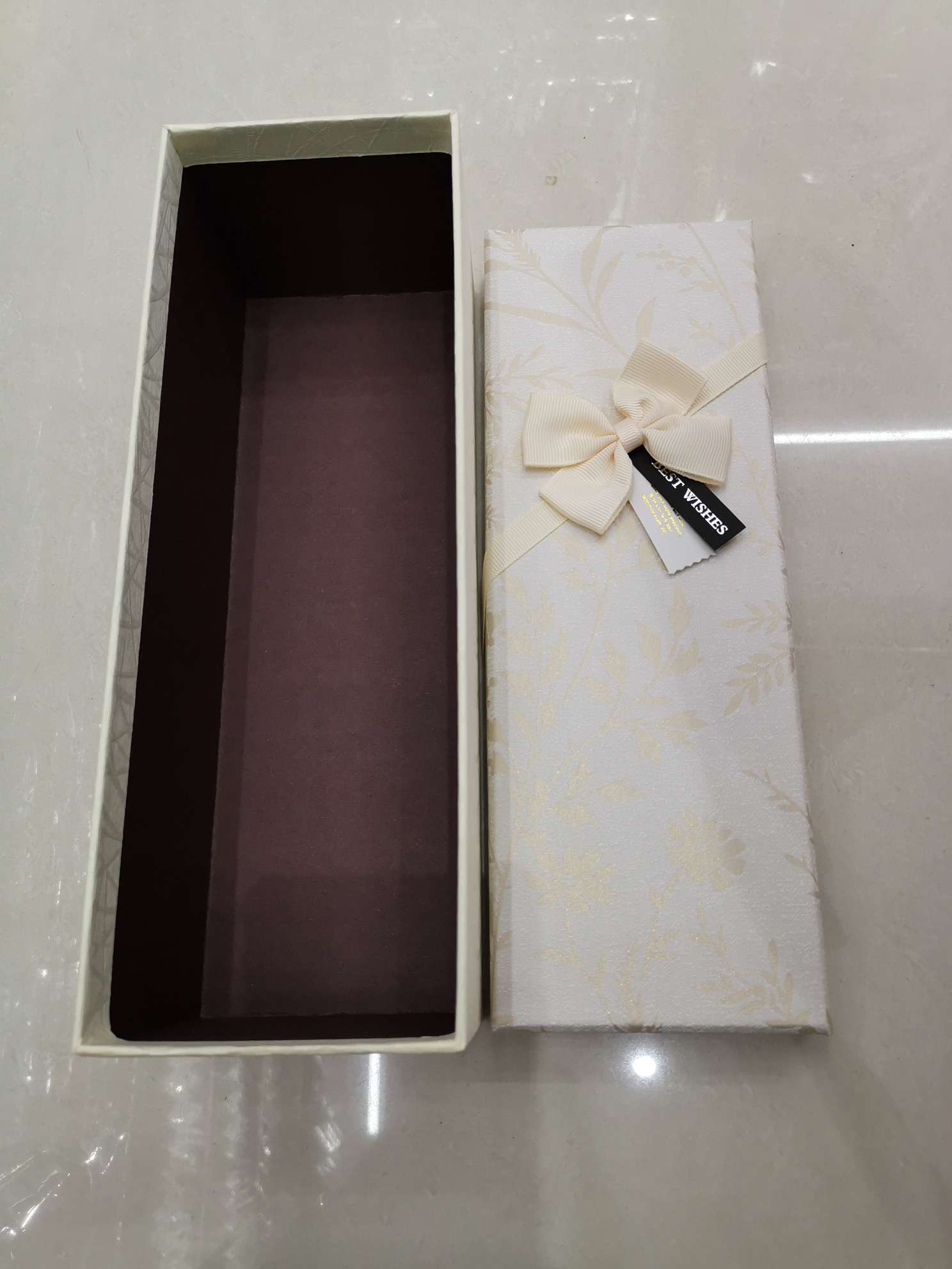 Thermos Cup Gift Box Cup Gift Box Packing Box Business Fresh And Delicate Long Strip Birthday Gift Box Empty Box Application Scenario