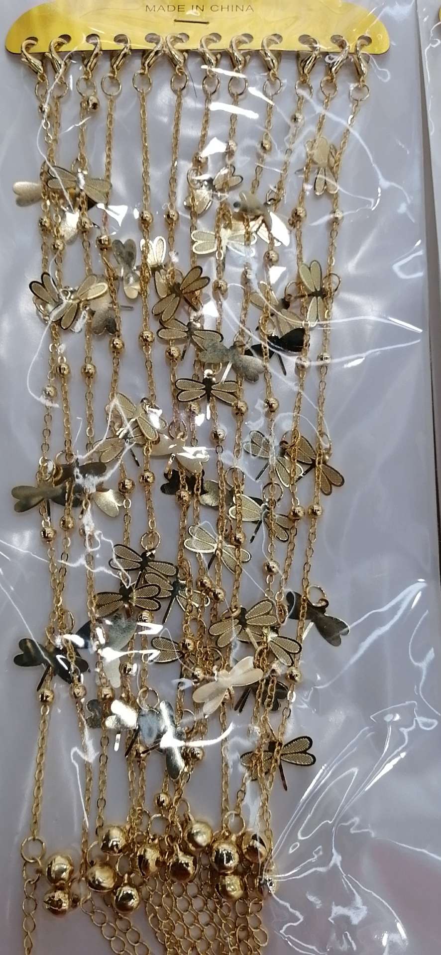 Dragonfly anklets