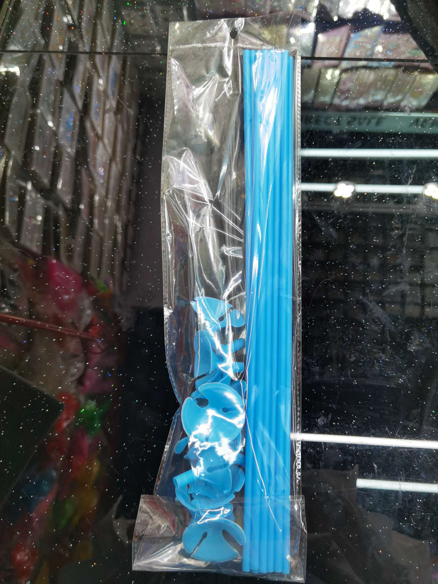 Balloon support rod, balloon accessories, party supplies, thickened balloon stick [arch stand], large balloon support rod 27/32/40 cm, latex balloon, large size for sale on the street, balloon stick support