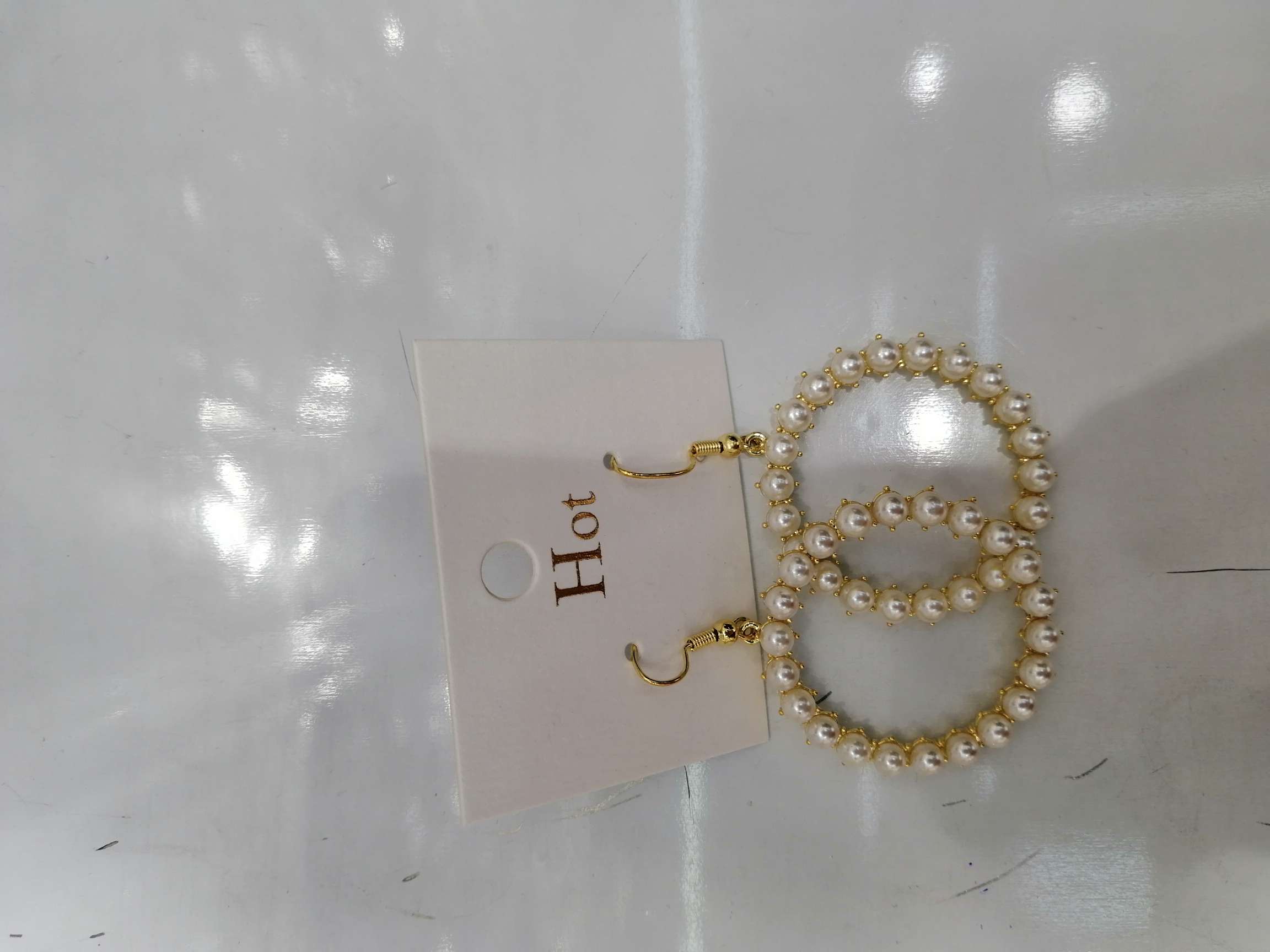 Pearl earrings
