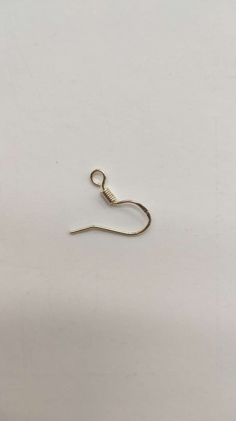 Real gold 925 ear hooks thumbnail