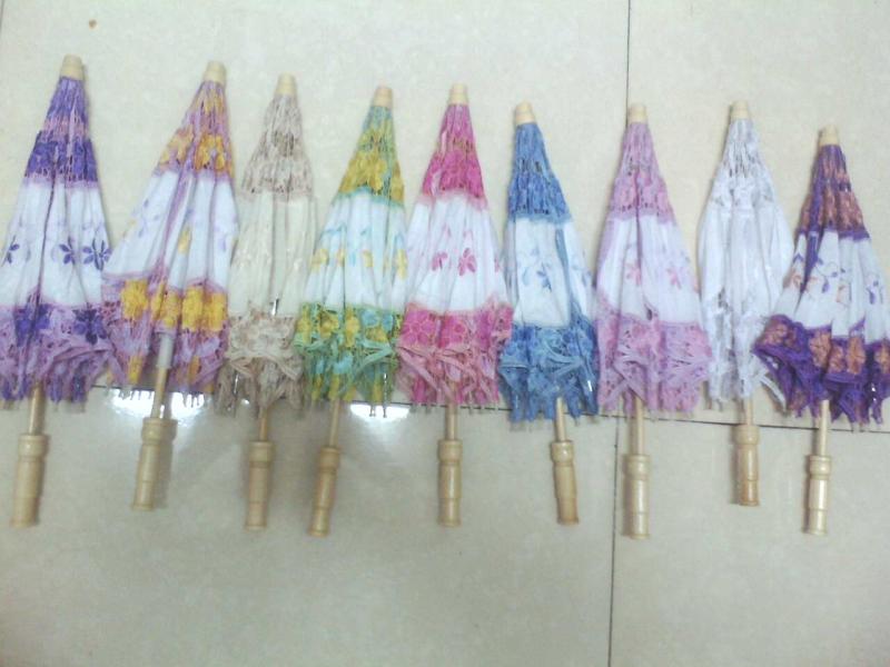 15公分绣花伞产品图