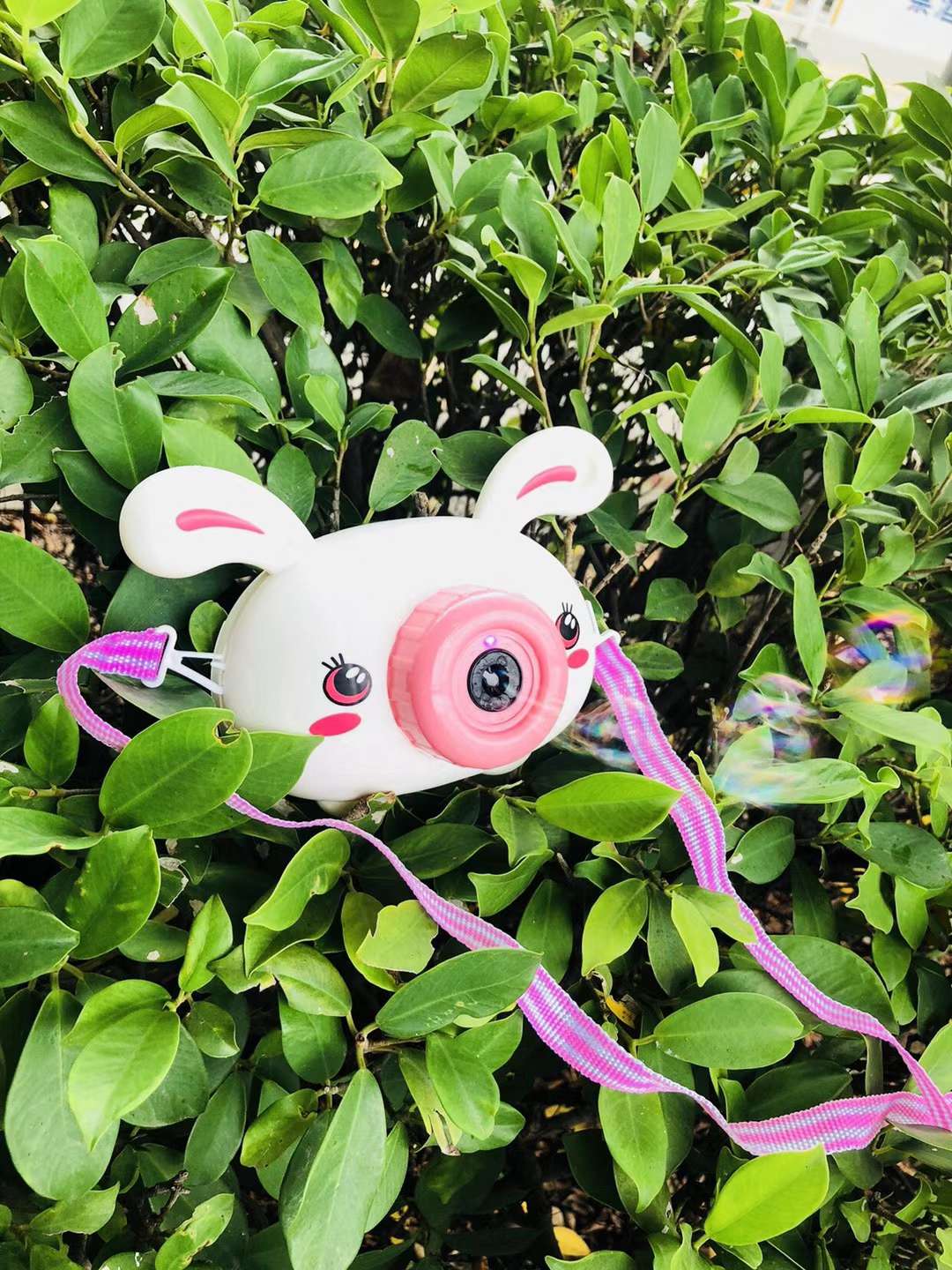 The popular cute rabbit camera bubble creative toy Item Picture