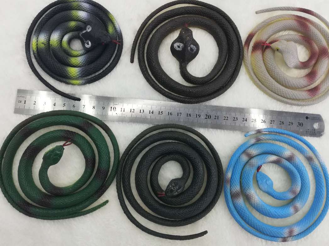 PVC塑胶仿真整蛊玩具蛇YL-081图