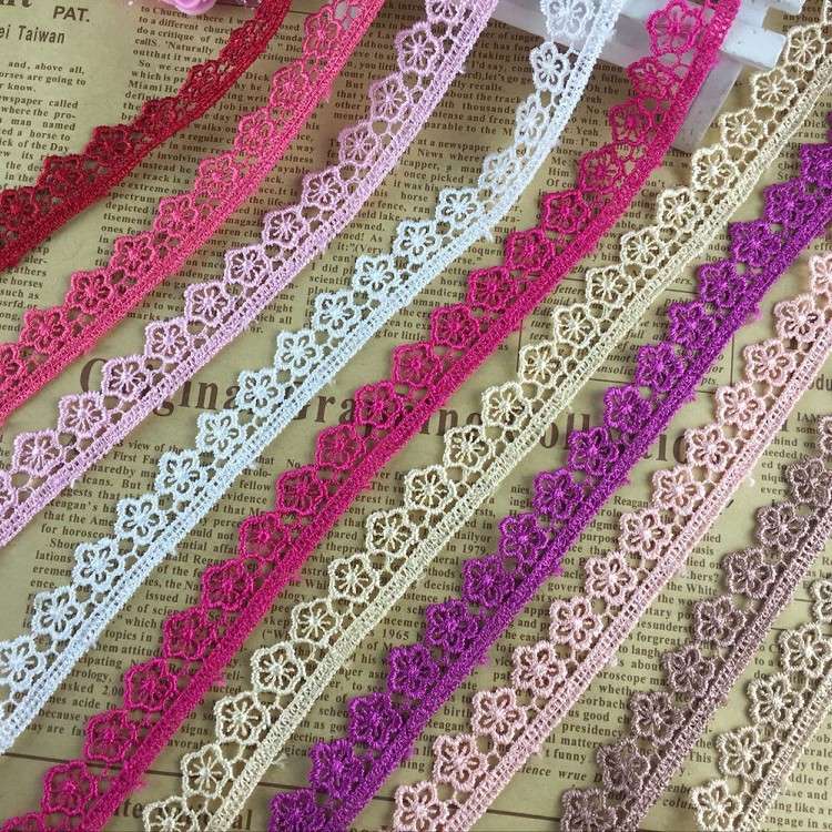 水溶小花边 diy lace 1.5cm 多色系列 现货充足 流行款产品图