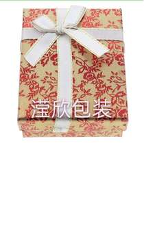 Jewelry wrapping gifts receive rose necklace jewelry boxes