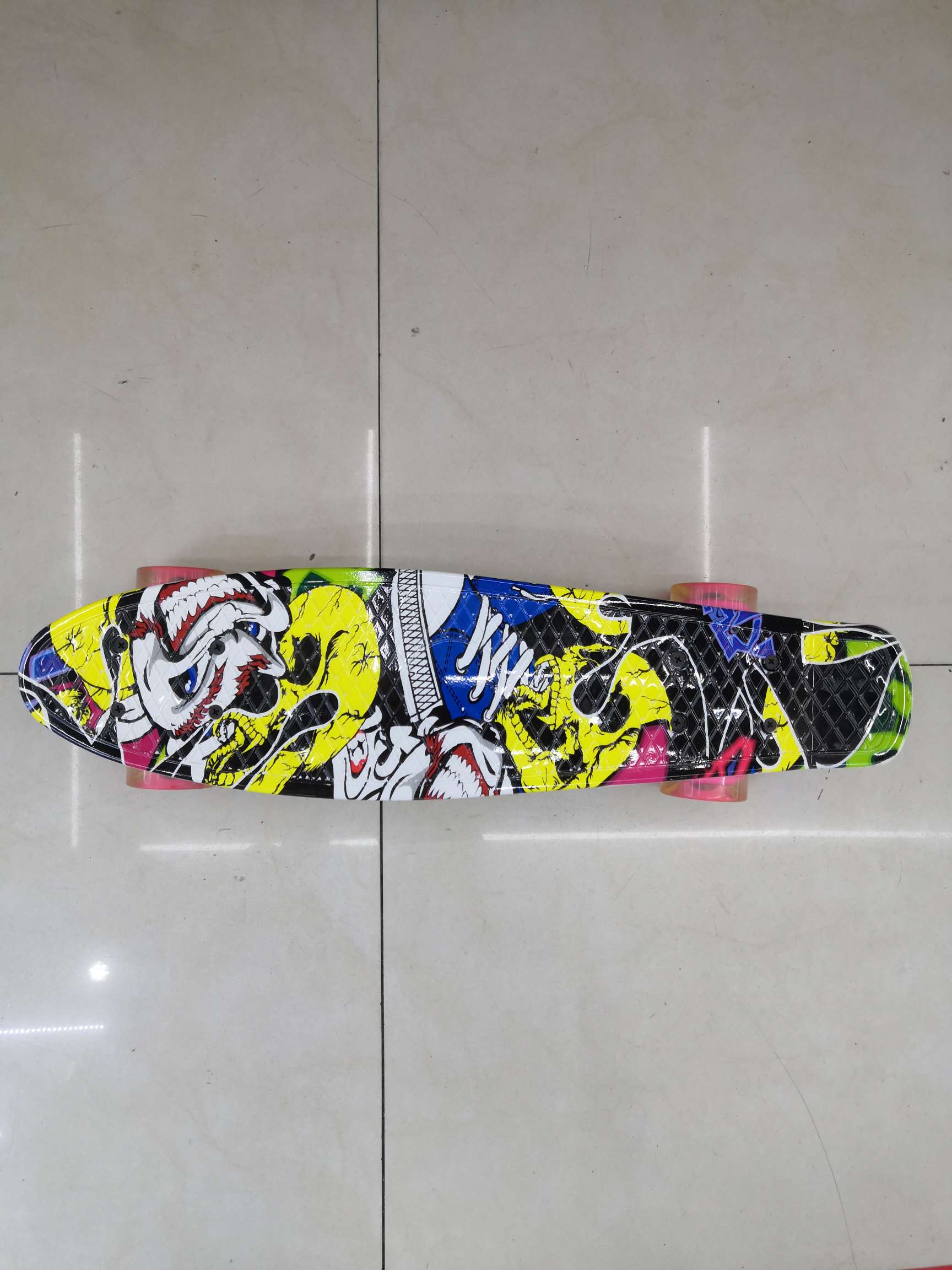 转印PU闪光轮鱼板（22寸）