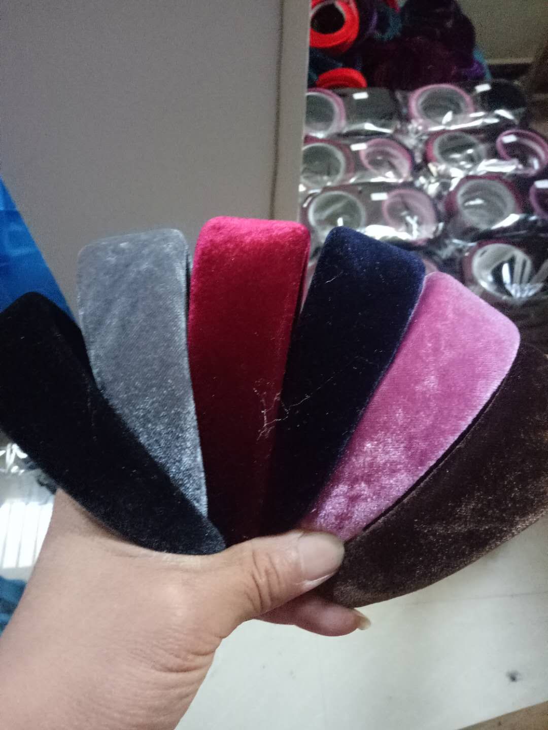 4.0公分绒布0.7海绵全包头扣产品图