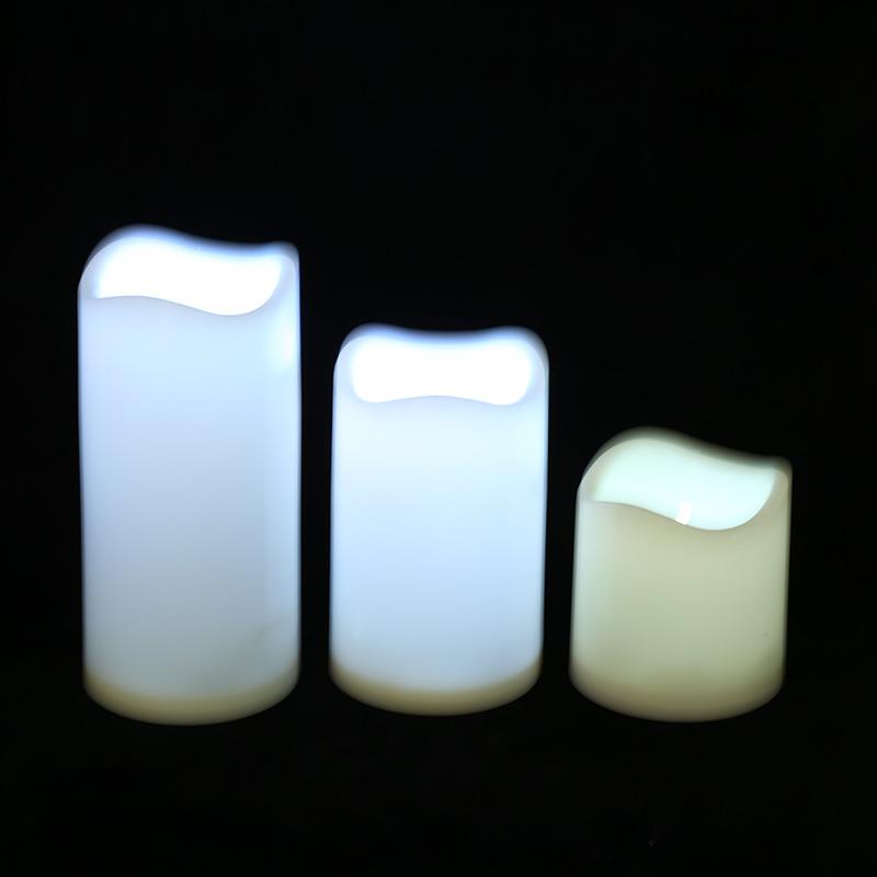 Led electronic candle lamp simulation paraffin lamp fake candle wedding romantic love decoration lighting lamp thumbnail