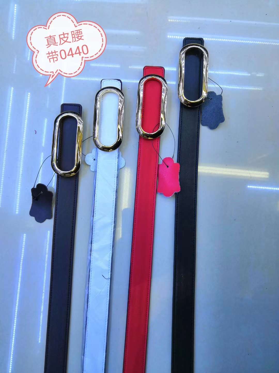 Boutique Women's Fashion Belt Leather Belt Garment Belt details Picture