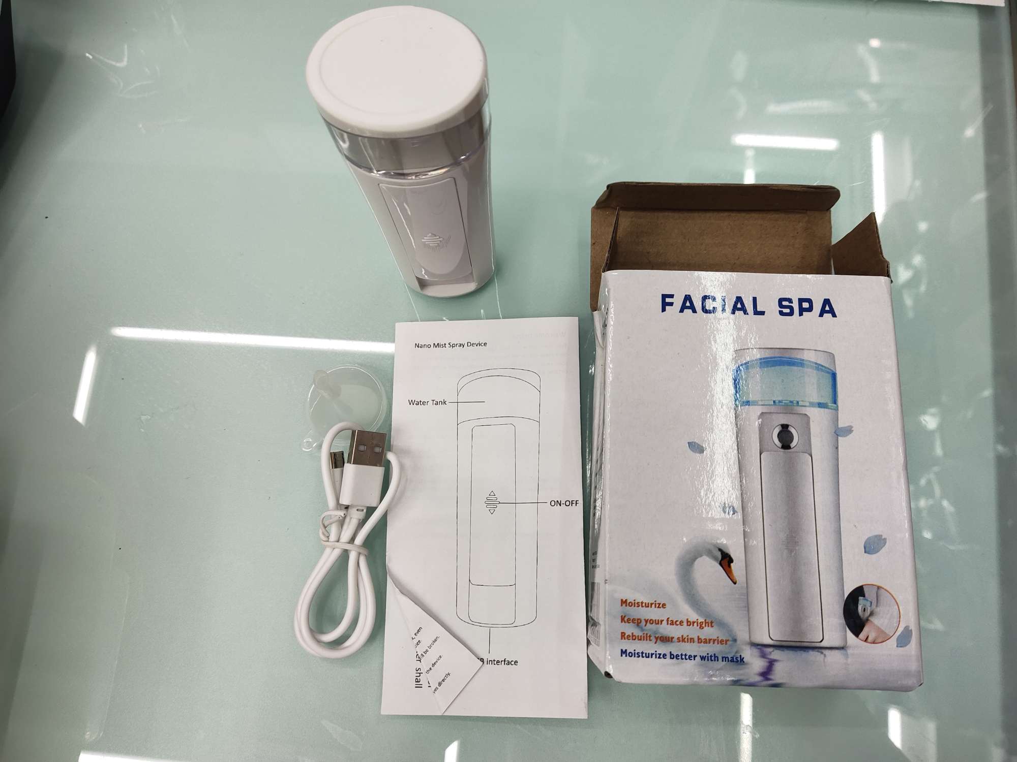 新款喷雾补水仪迷你补水仪美容仪蒸脸仪器手持便携蒸脸加湿器