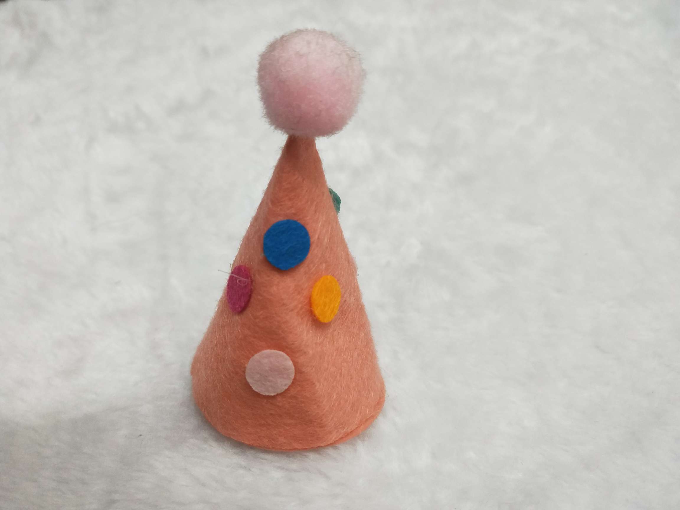 无纺布圣诞帽细节图