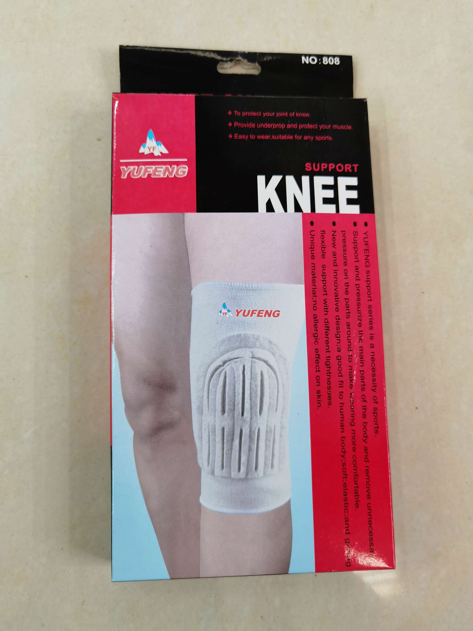 批发这款护膝可以起到保暖作用和户外运动可以起到保护膝盖扭伤作用，不含运费。