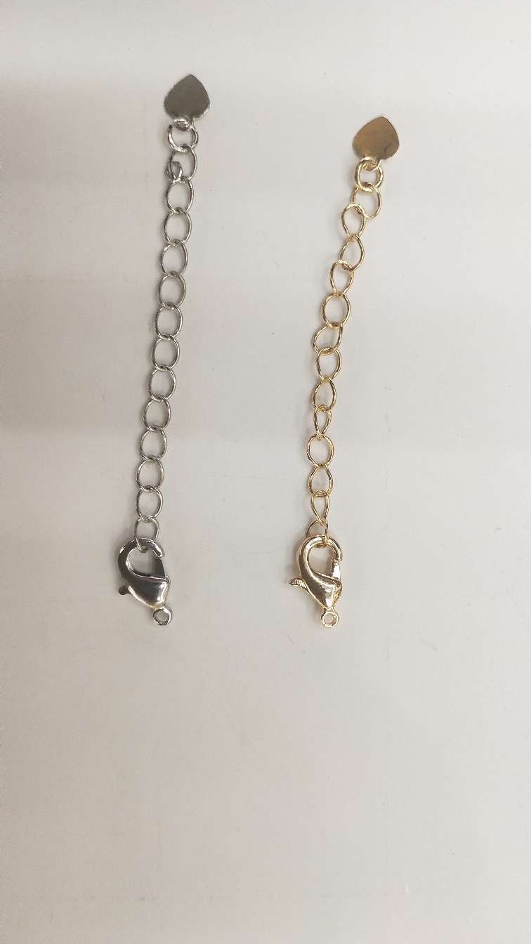 铜包铁尾链（5mm）+902龙虾扣+桃心