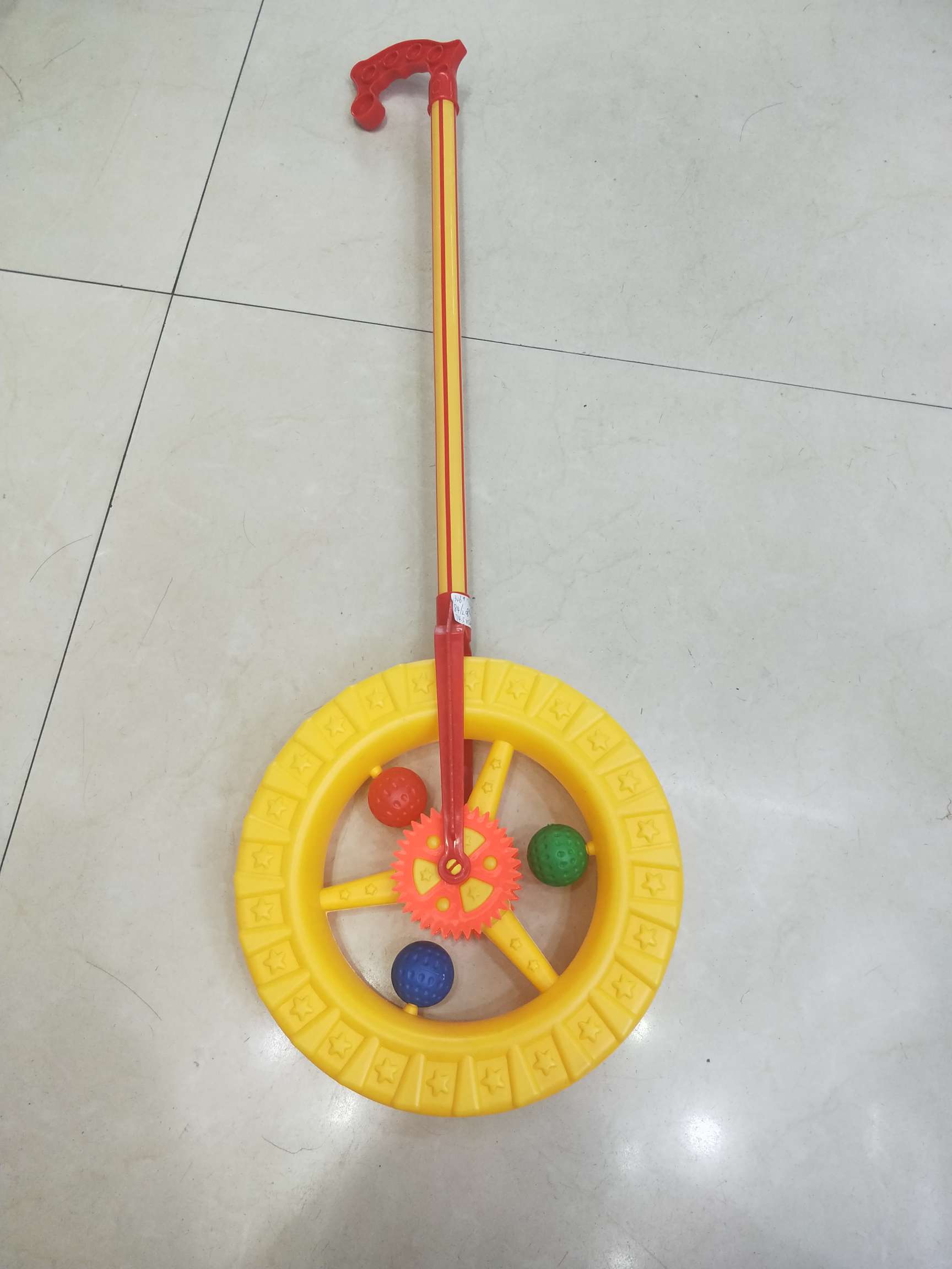 单杆轻便式推车实物图