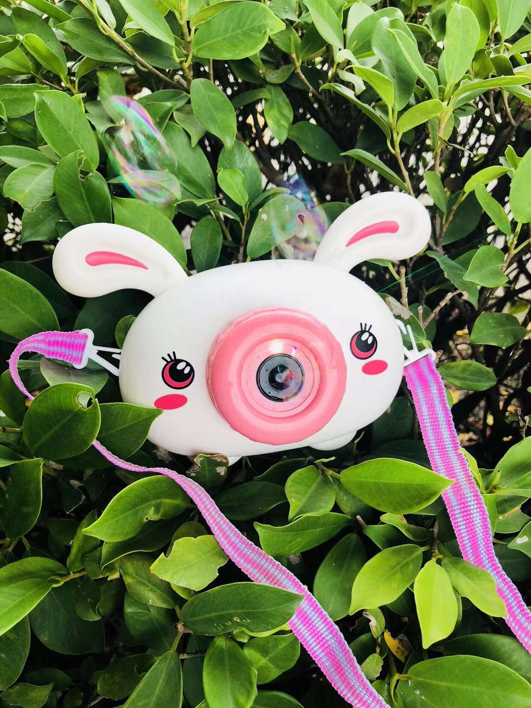 The popular cute rabbit camera bubble creative toy Specification image