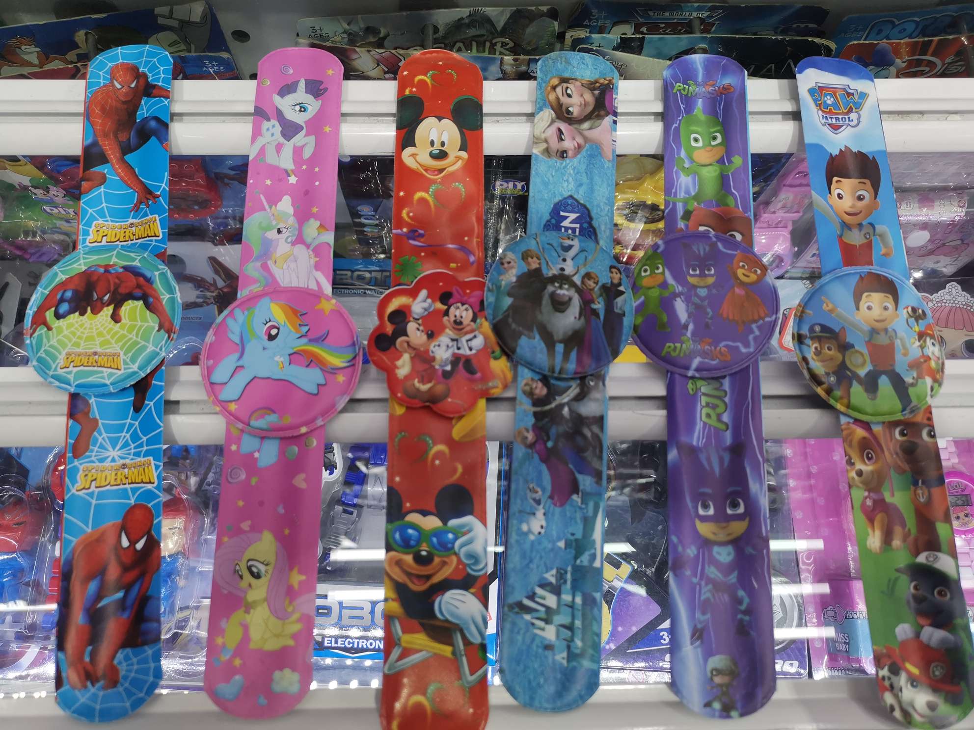 爆款卡通动漫拍拍圈手环 幼儿园小学生拍拍玩具批发详情图1