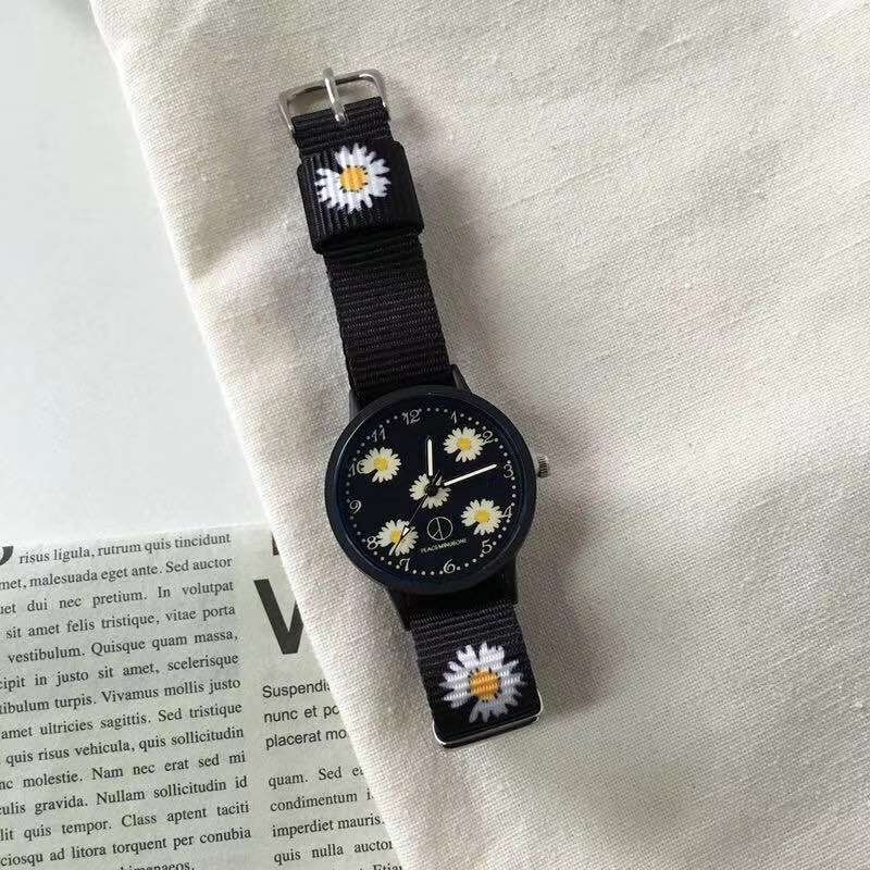 流行时尚布带小雏菊细节图