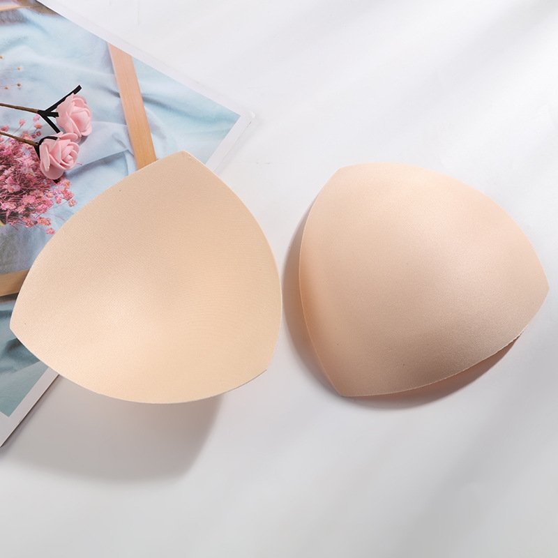 Manufacturers Direct Triangle 16# Underwear Insert Swimsuit Yoga Wear Sponge Chest Pad Application Scenario