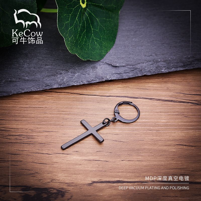 Changsheng Jewelry offers simple and personalized stainless steel cross stud earrings for export Application Scenario