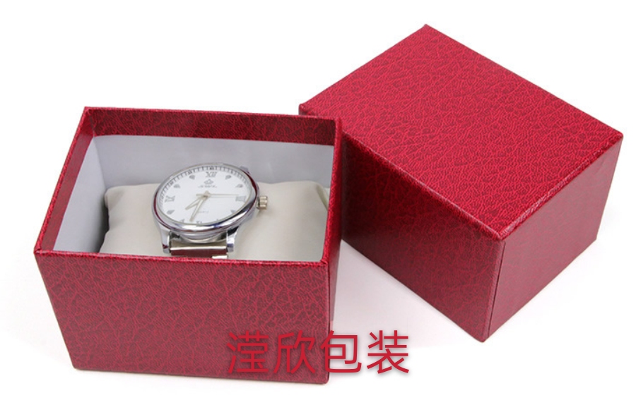 Jewelry box storage box jewelry box litchi watch box packaging box gift box