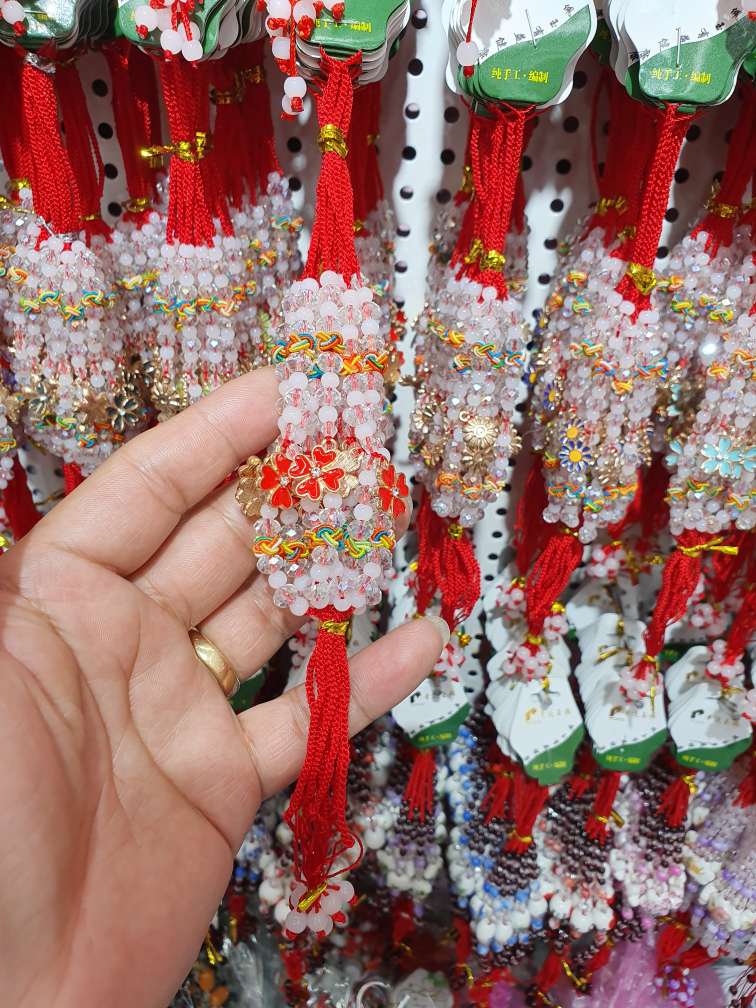 五叶花脚链细节图