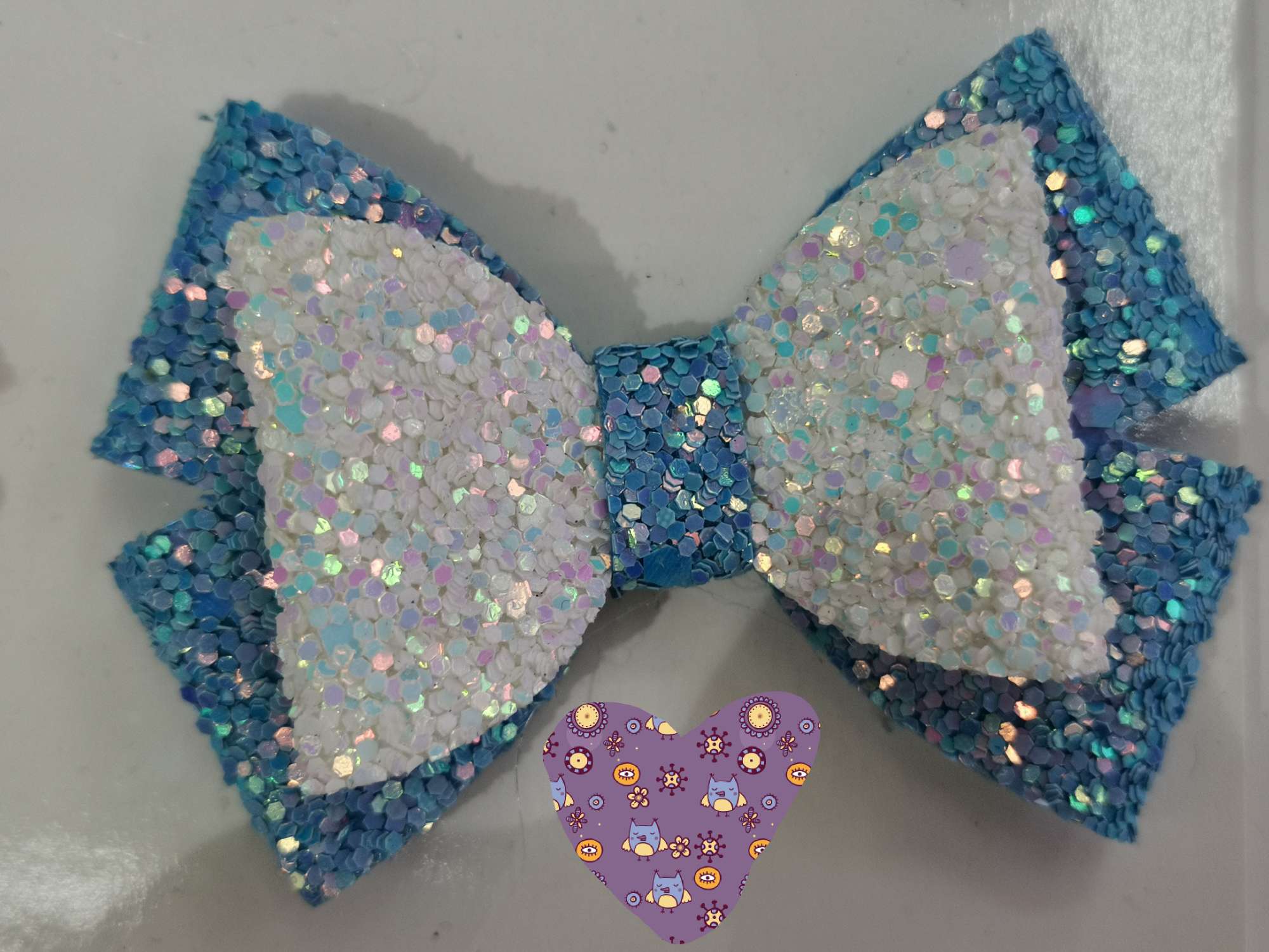 Double four-leaf flower bow Tie No. 13 Item Picture