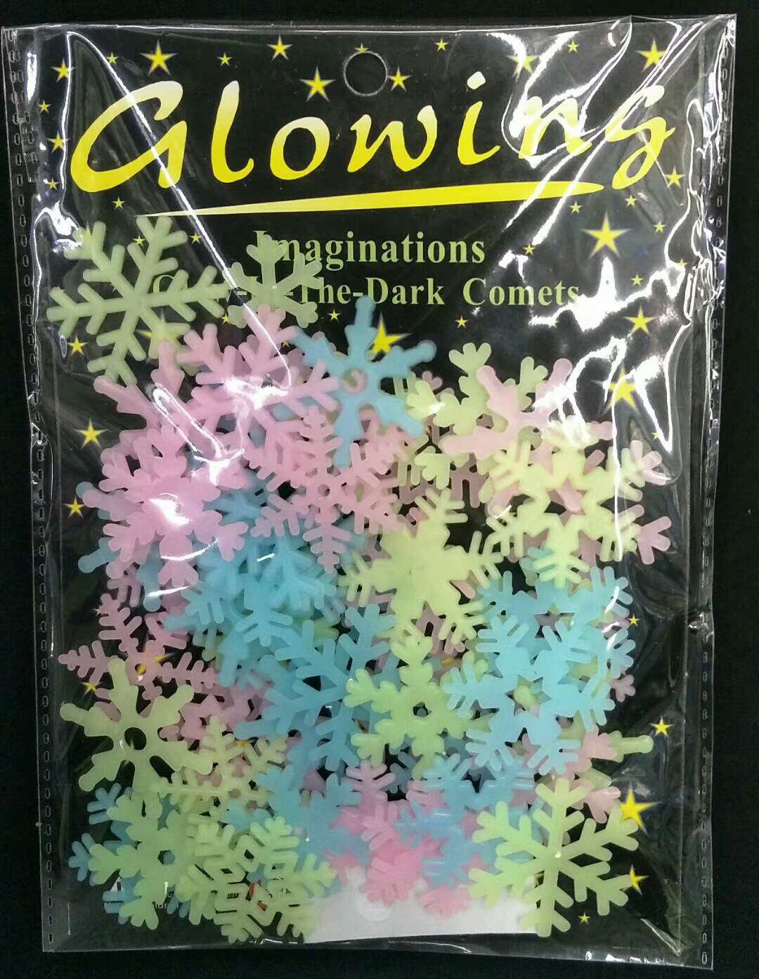 Luminous wall with snowflakes of 3.5 cm thumbnail