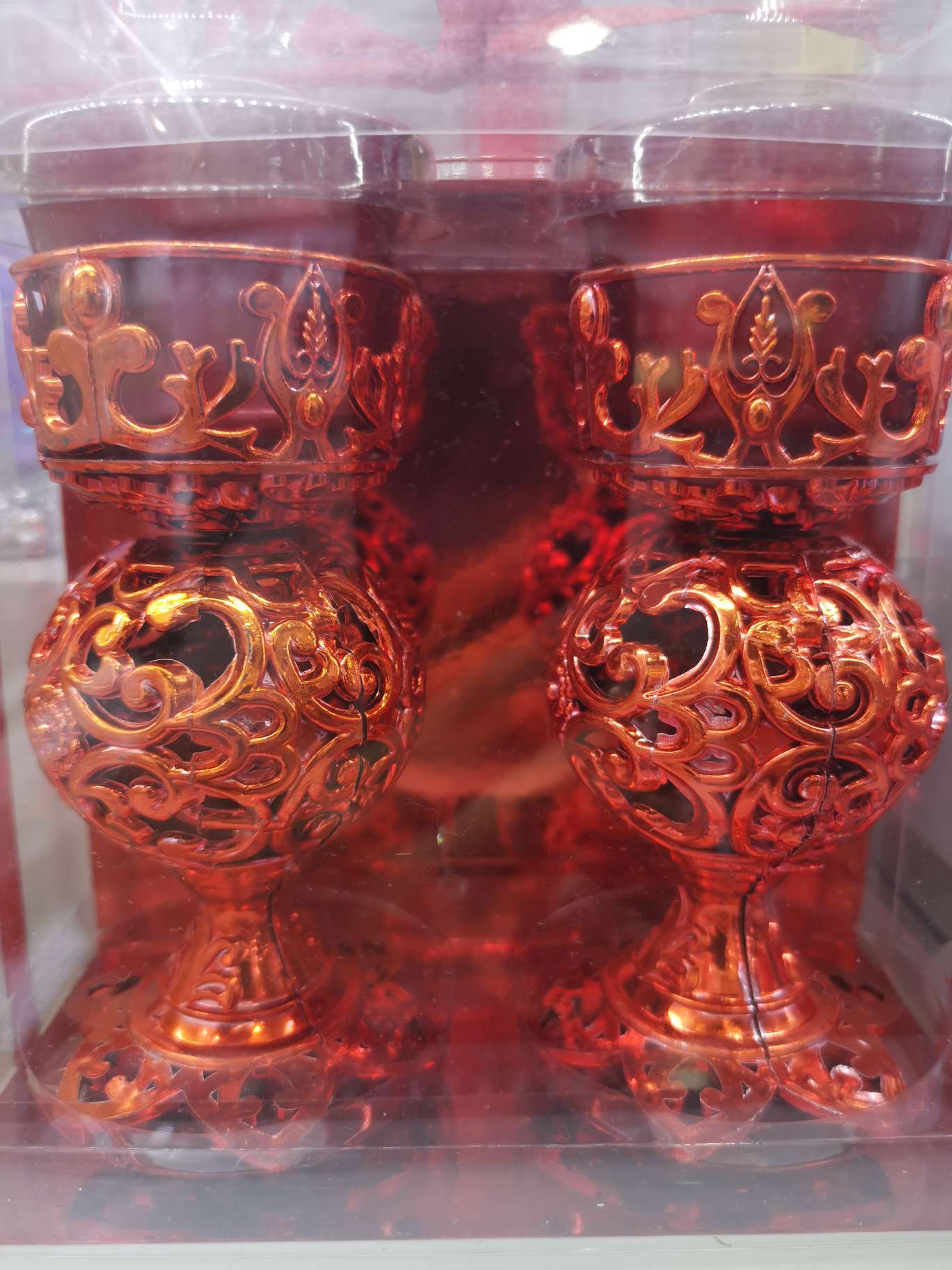 Ball-cup candle