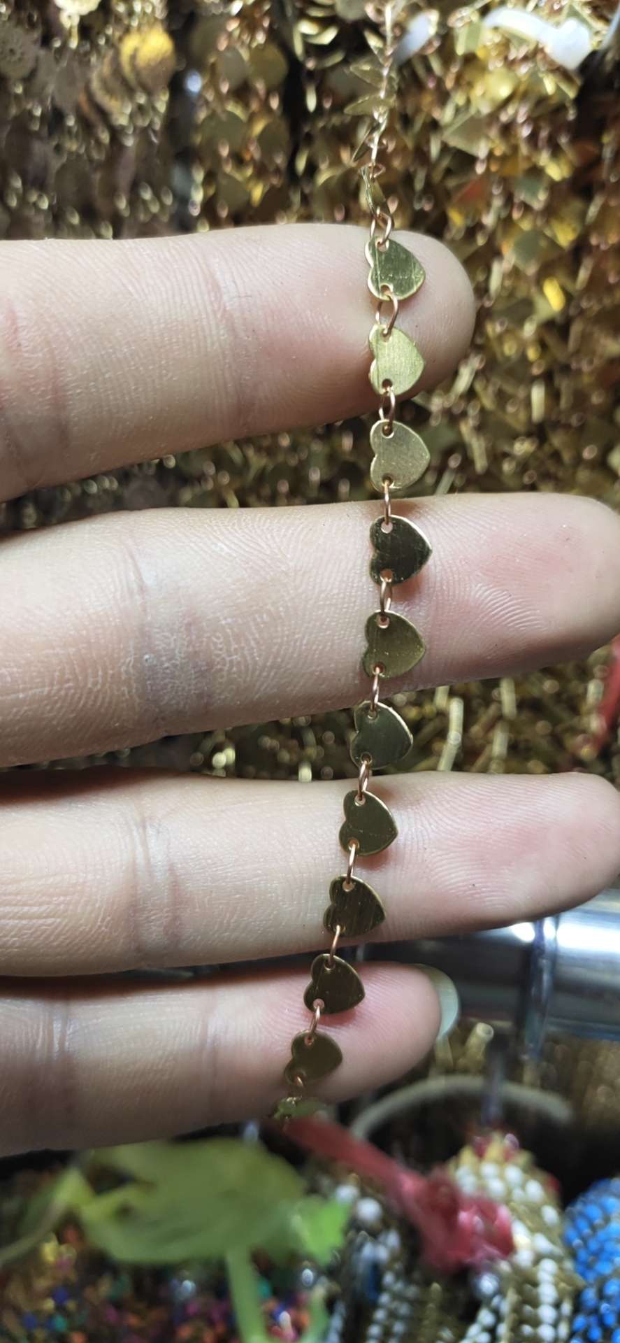 Hand - made heart hanging piece thumbnail
