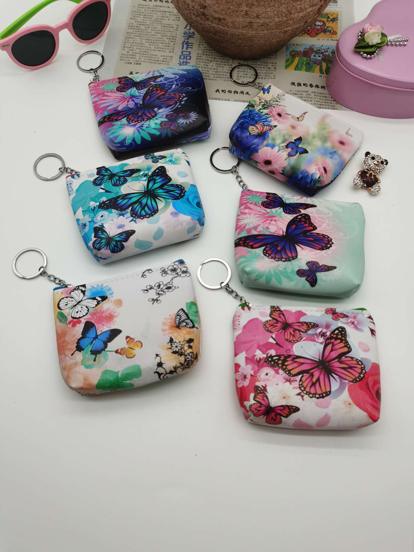 Print butterfly bag thumbnail
