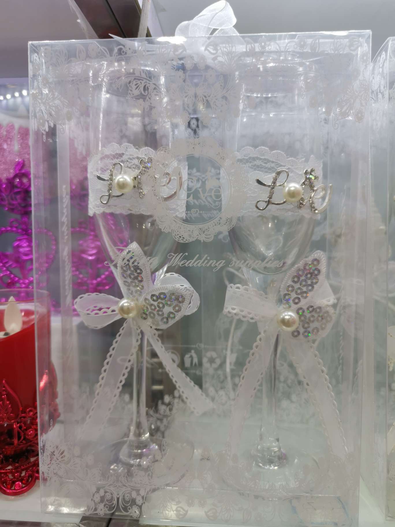 Glass Wedding Glass With Hand Gift 2023 The Latest Explosive