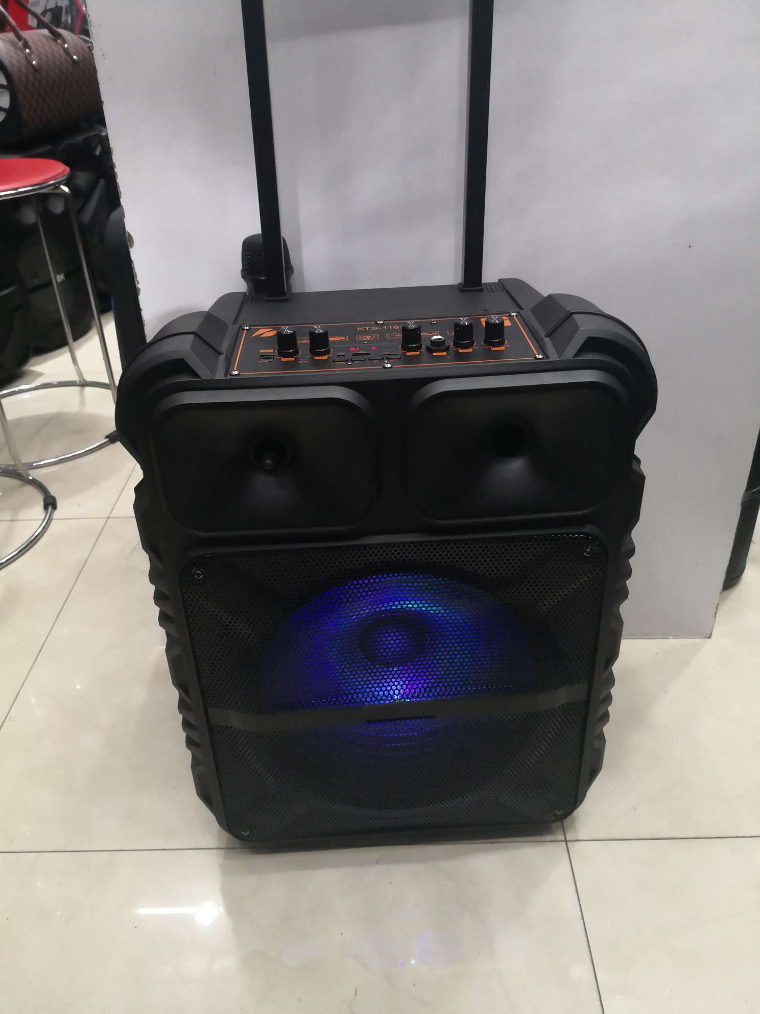 Pull rod 126 speaker Specification image