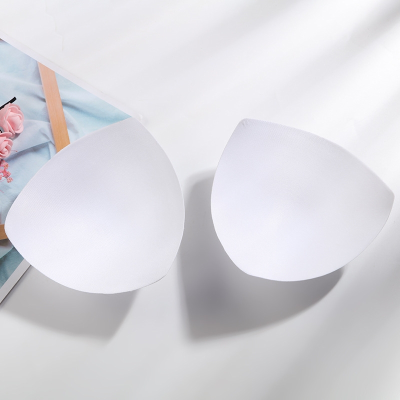 Manufacturers Direct Triangle 16# Underwear Insert Swimsuit Yoga Wear Sponge Chest Pad Specification drawing