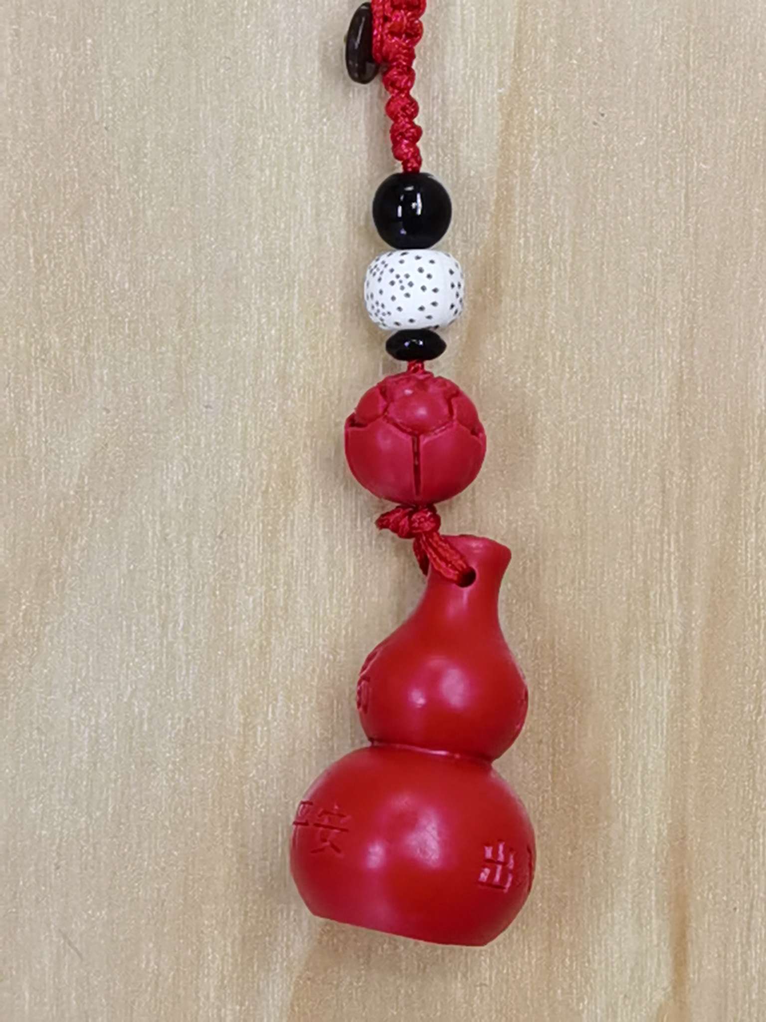 Hongyu Handicrafts pendant cinnabar gourd details Picture