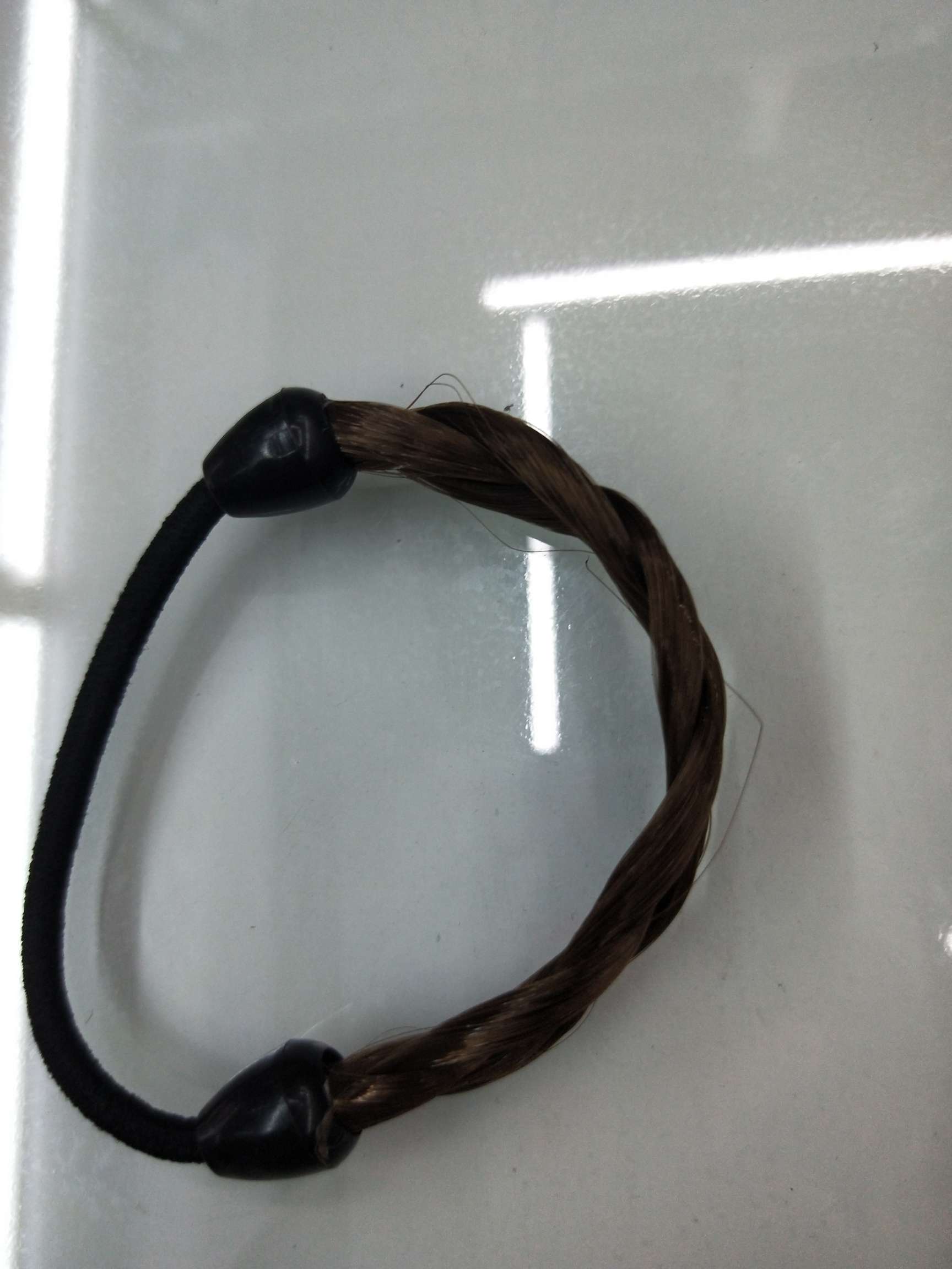 Fashion wig braid bracelet hand ring elastic elastic wig ring thumbnail