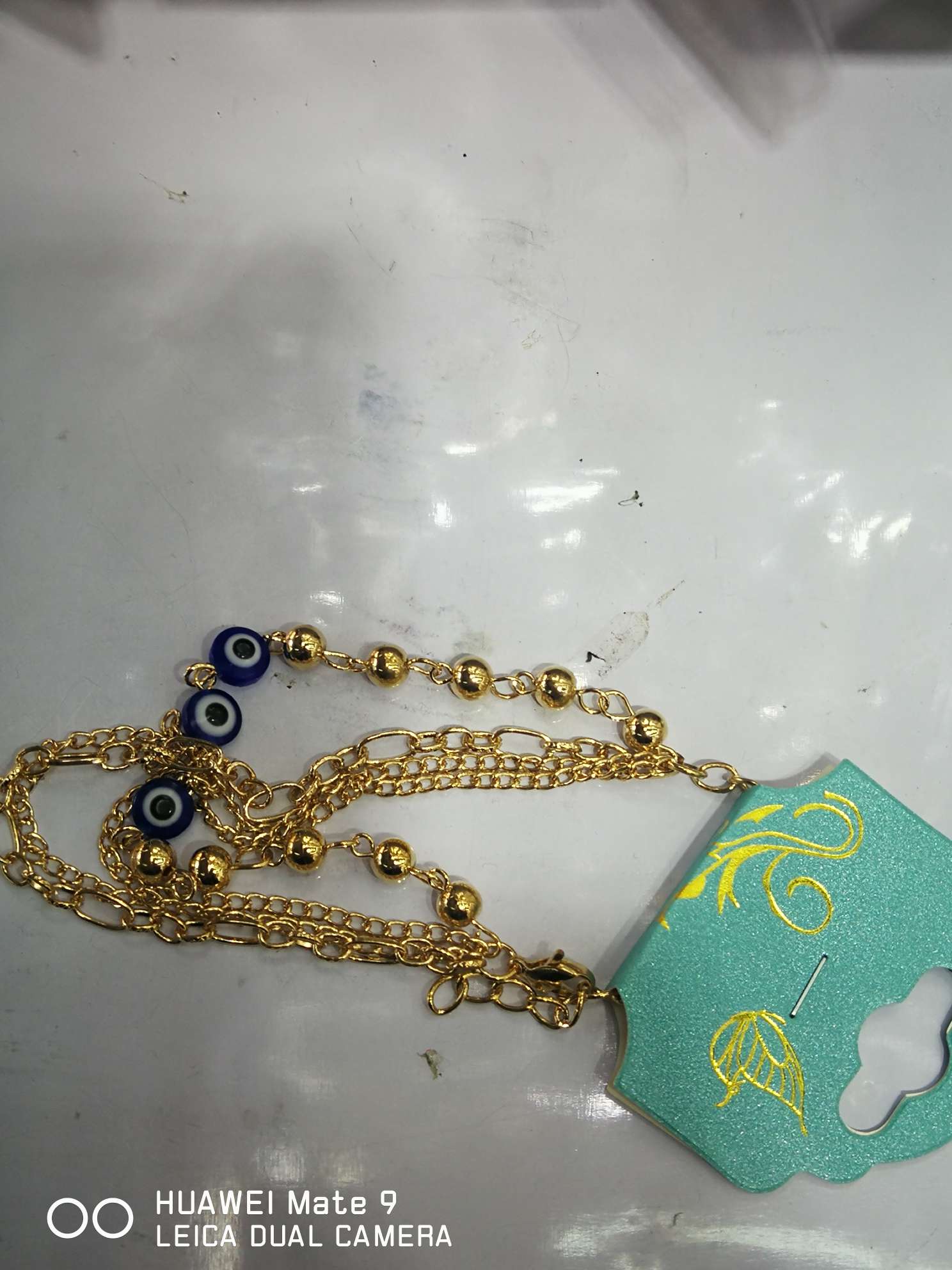 5782气质美女流行时尚潮流小资合金金色手链