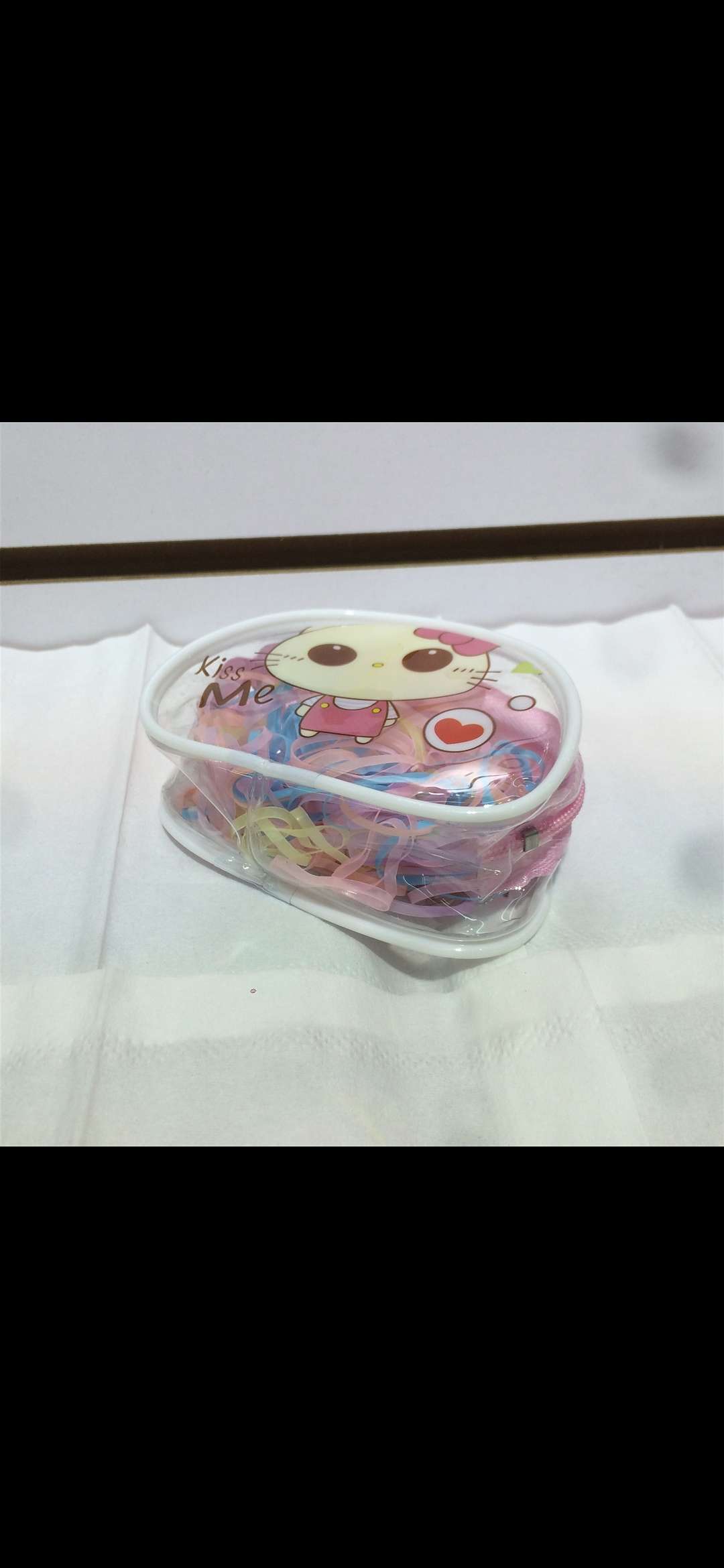 一次性皮筋拉链包装可爱小兔外图