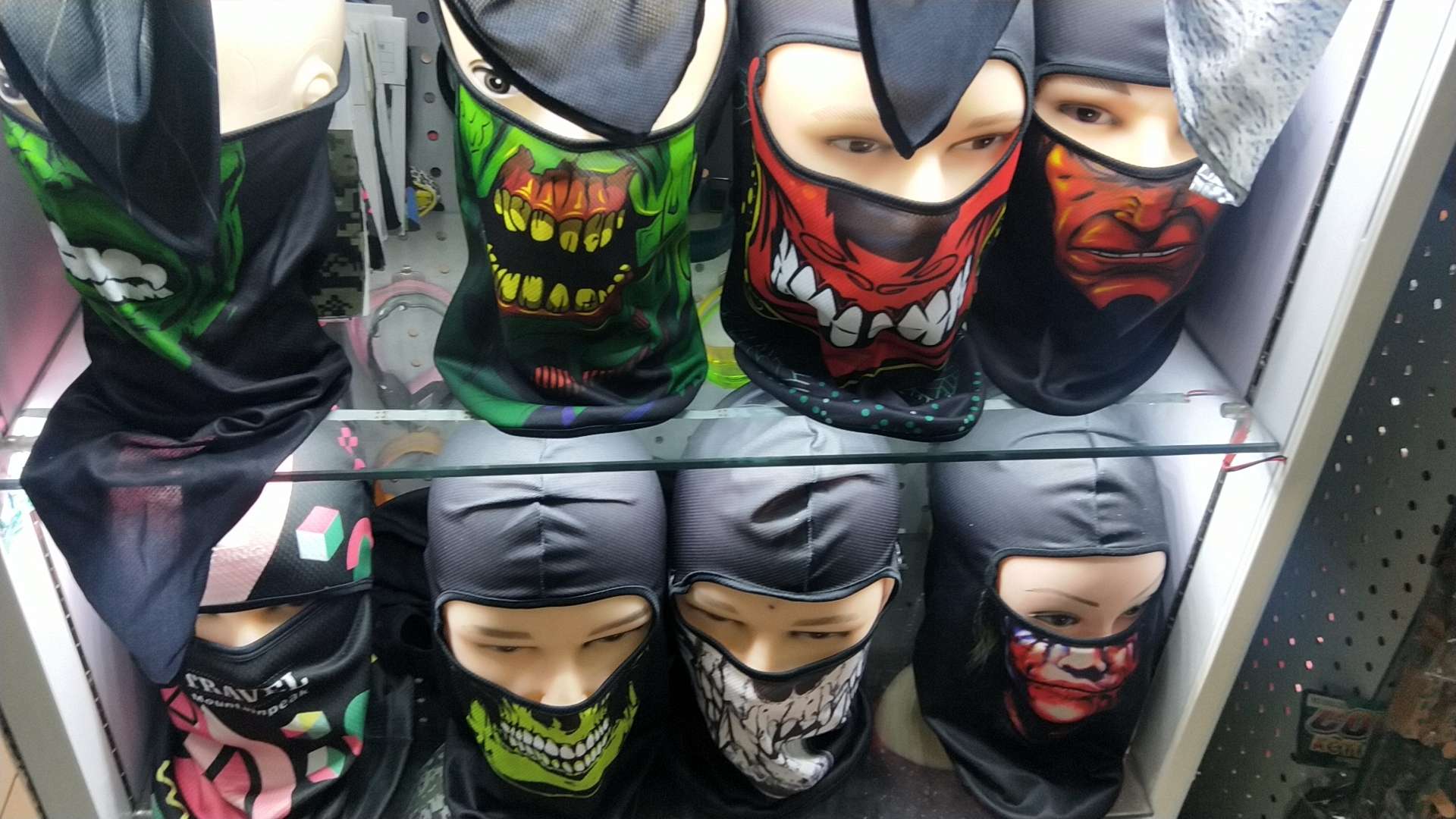印花面罩④