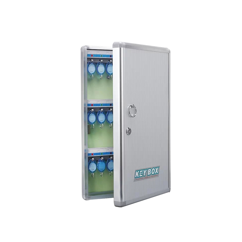 24-180 wall-mounted key box management box Real estate agency key cabinet Car key storage box thumbnail