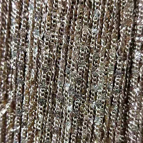 145 sunflower embossed, copper chains, various jewelry chains, handcrafted chains, snake chains, factory direct sales Application Scenario