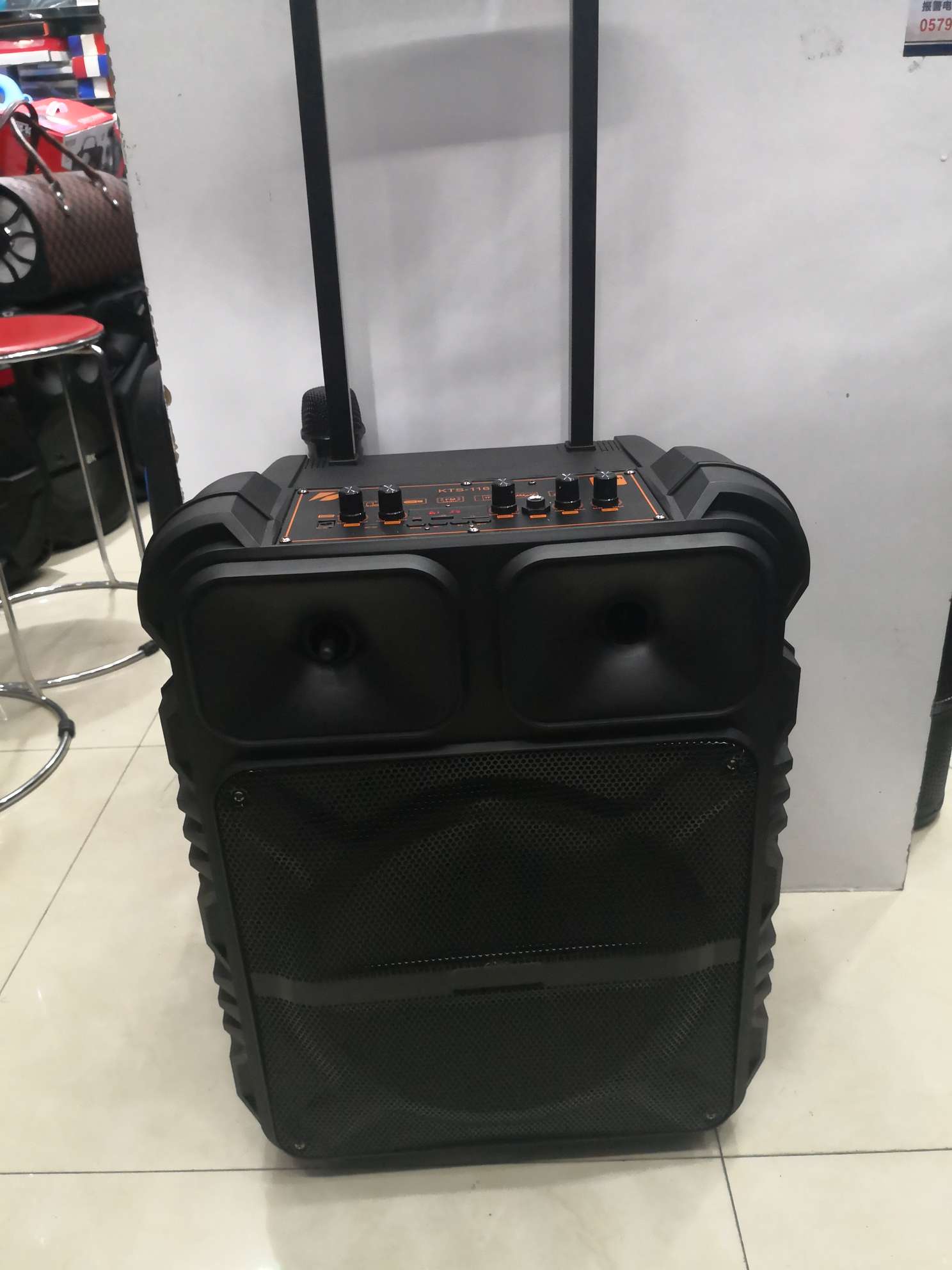 Pull rod 126 speaker Application Scenario