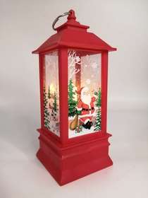 Big wind lamp - the old man dragging bag single wax color printing
