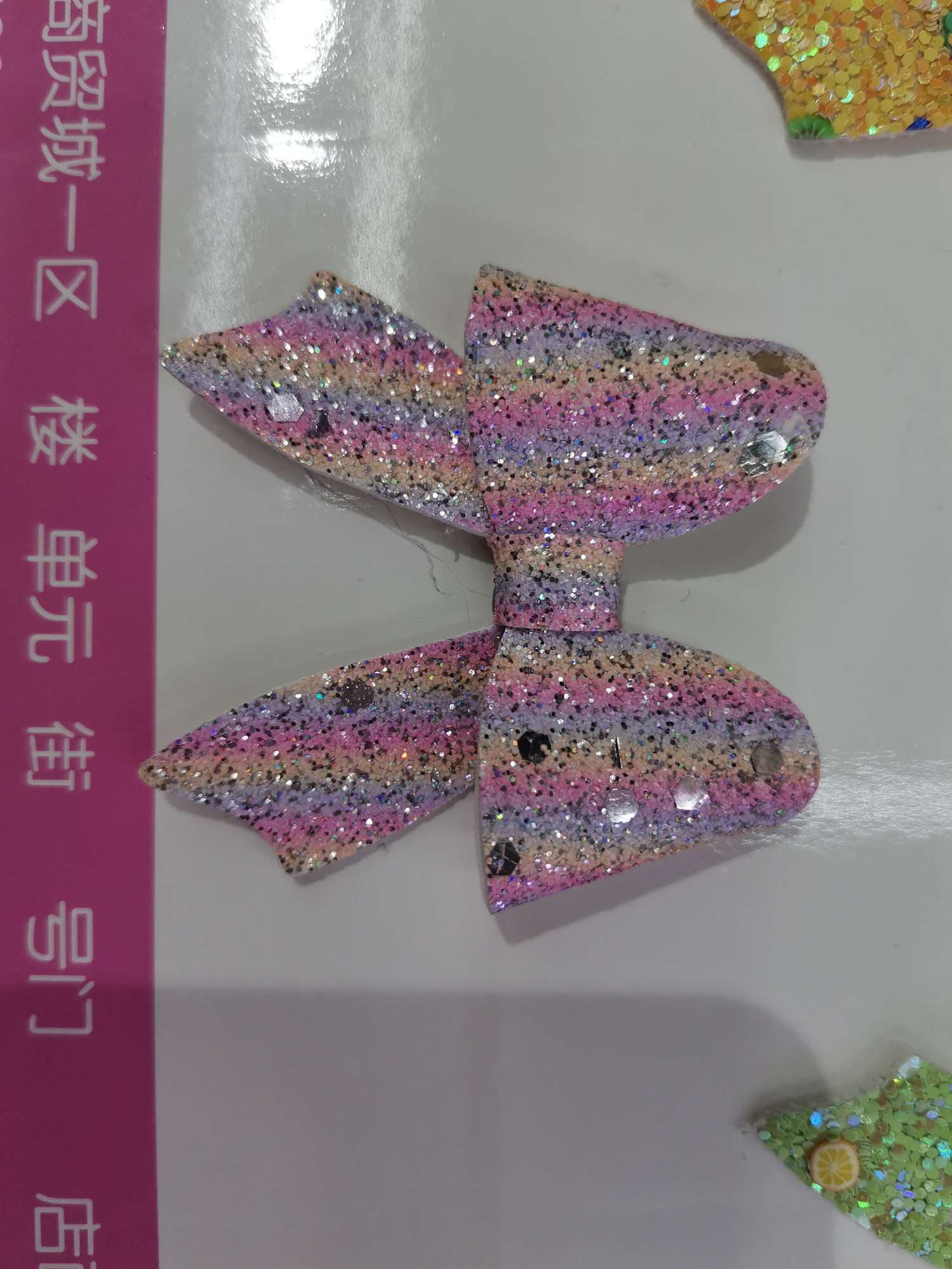 Fruit ceramic curved tail bow details Picture