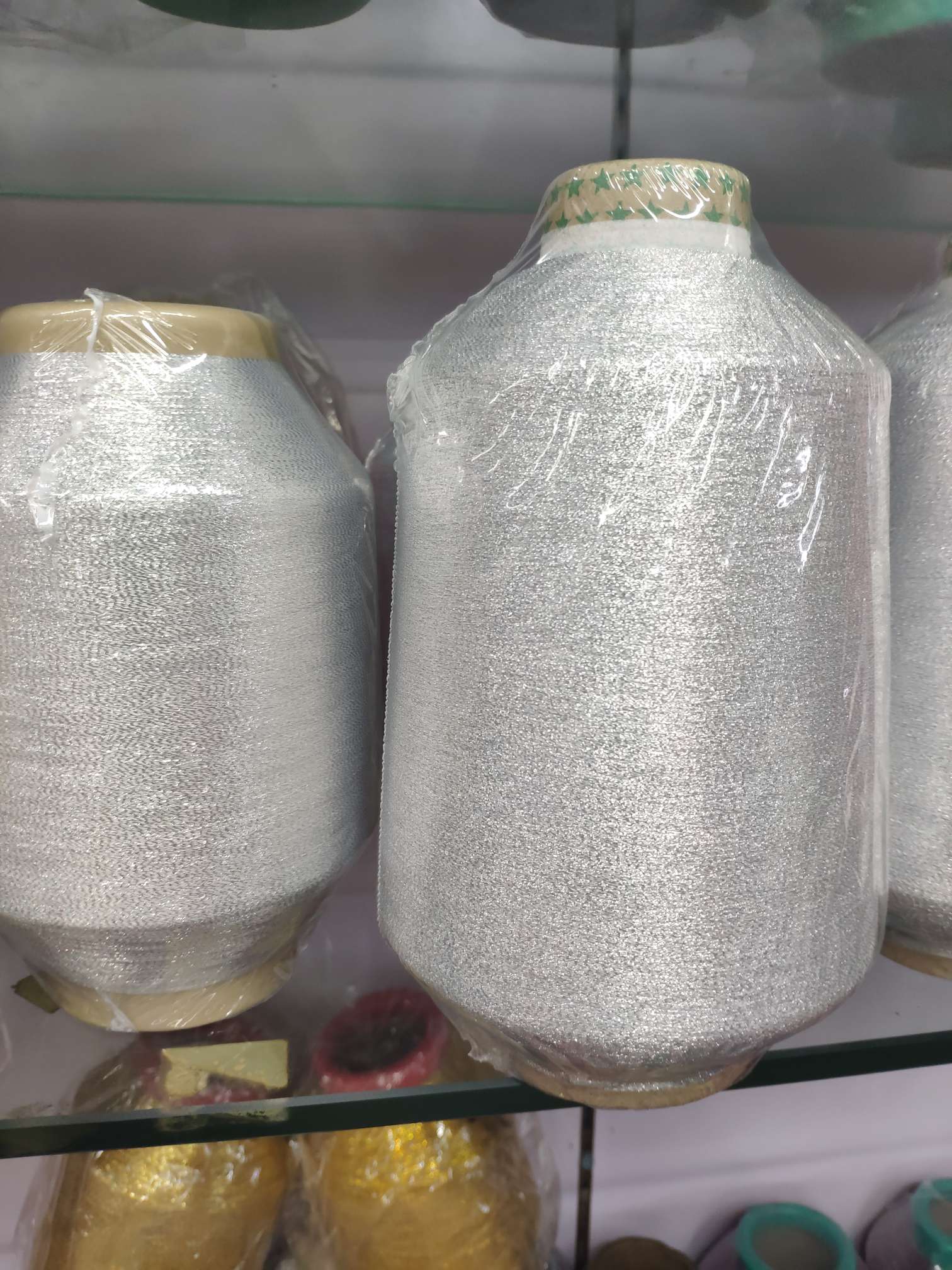 Gold and silver thread, computerized embroidery thread, gold thread
